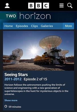 BBC地平线系列看星